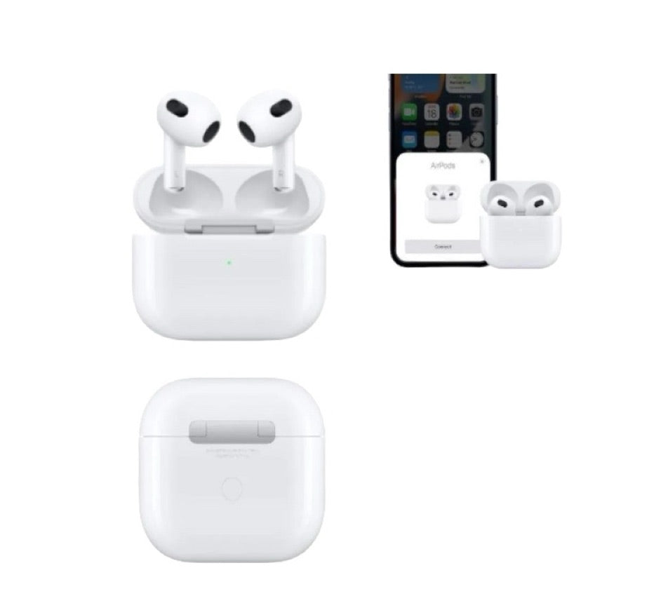 AURICULARES BLUETOOTH AIRPODS SERIE 3 – SONIDO INALÁMBRICO Y COMODIDAD TOTAL