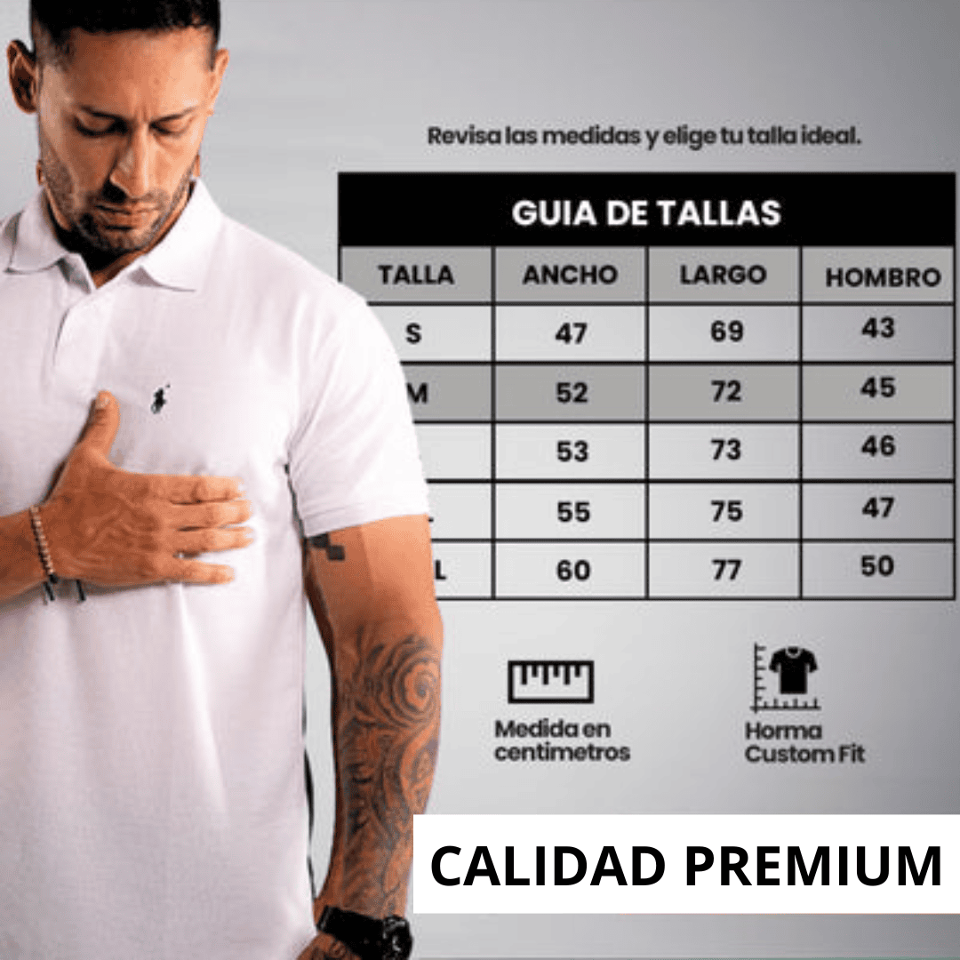 POLO RALPH LAUREN PARA HOMBRE | CAMISETA TIPO POLO DE CALIDAD PREMIUM